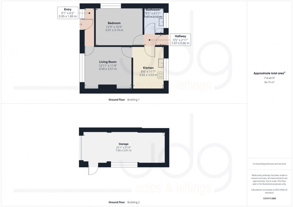 Floorplan for Westbourne Road, Middleton, LA3