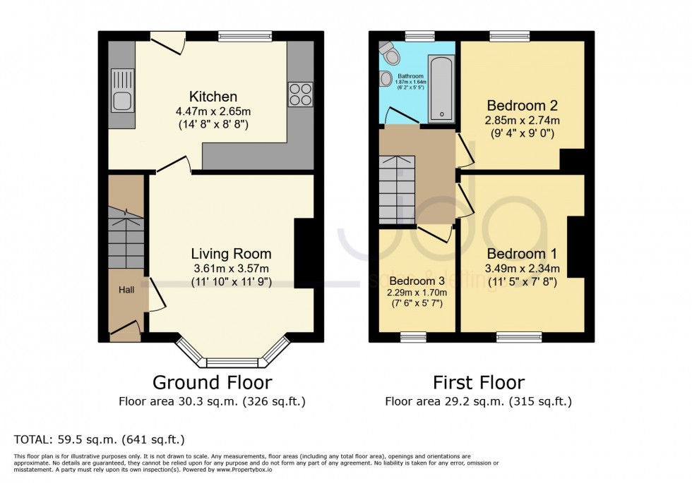 Floorplan for Wingate Saul Road, Lancaster, LA1