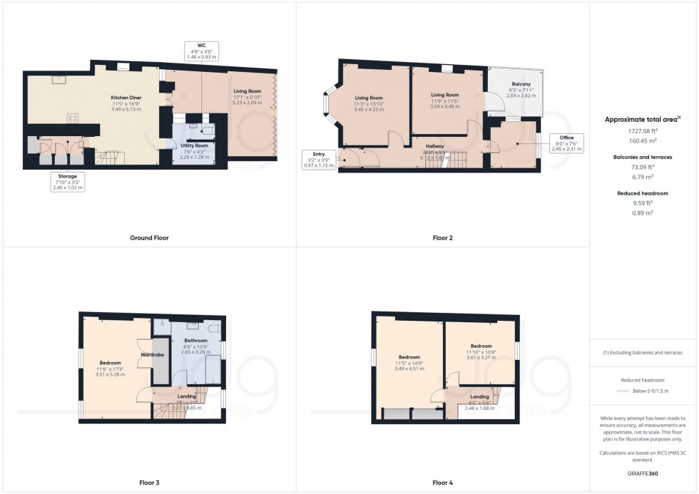 Floorplan for Woborrow Road, Heysham, LA3