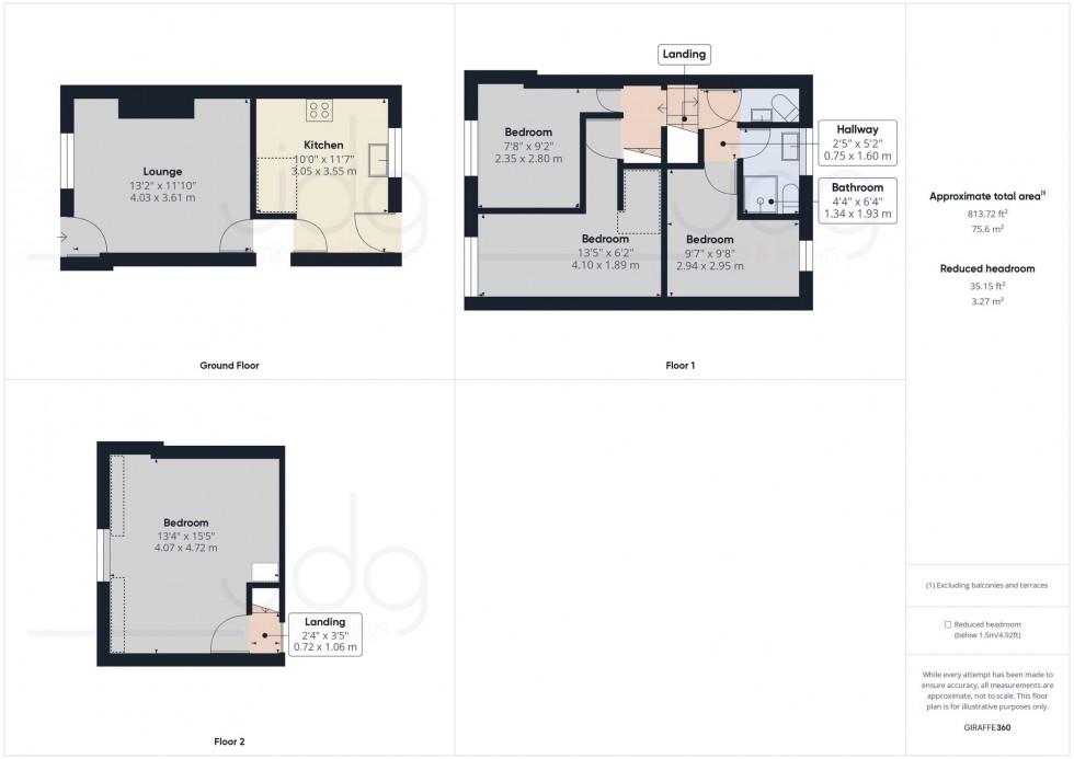 Floorplan for Primrose Street, Lancaster, LA1