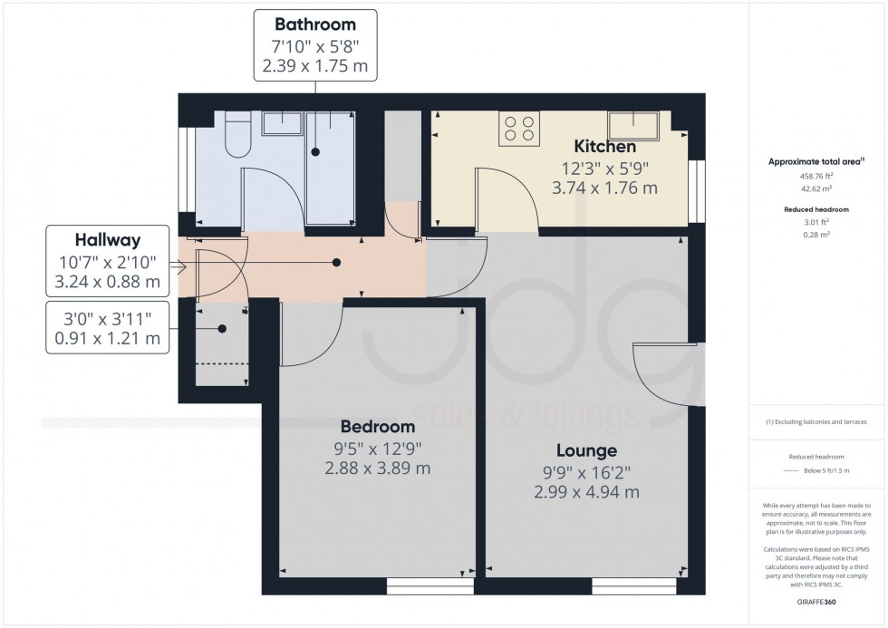 Floorplan for Fairfield Road, Lancaster, LA1