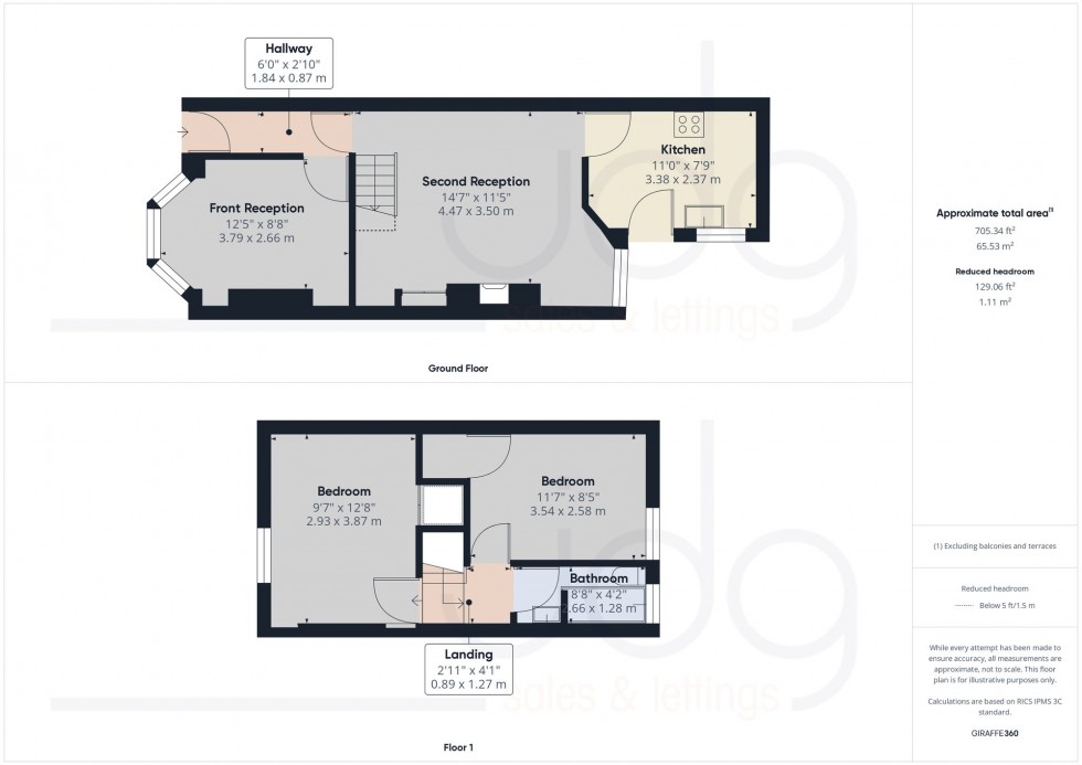 Floorplan for Sibsey Street, Lancaster, LA1