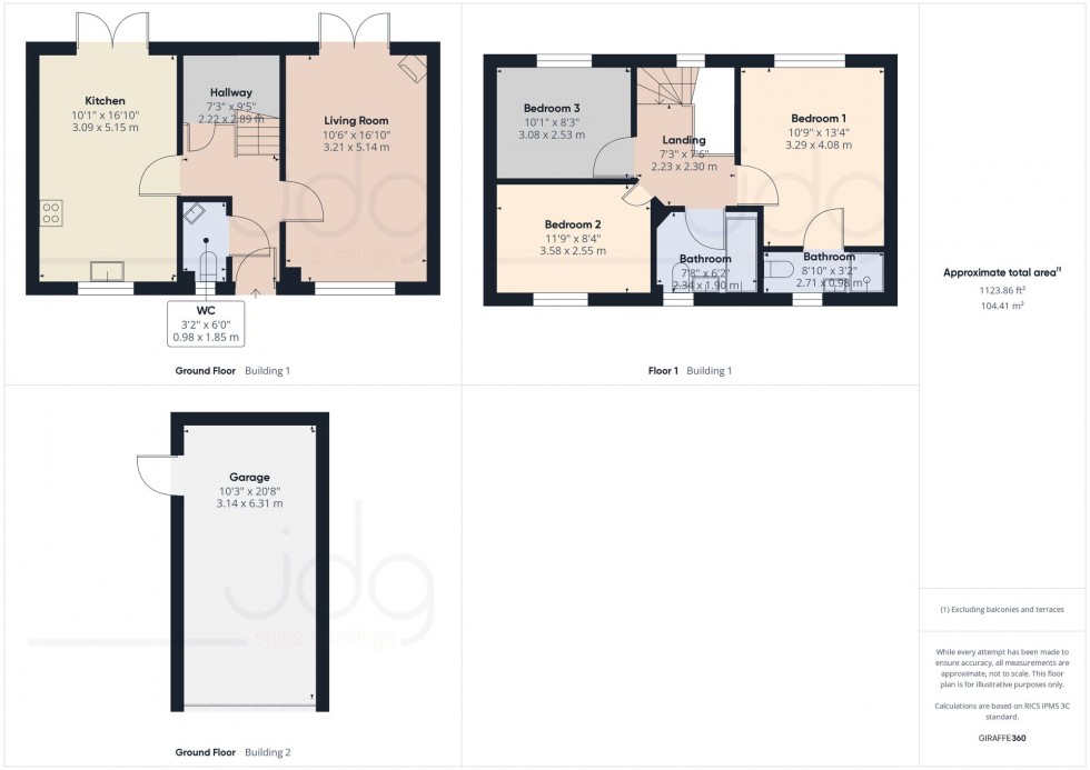 Floorplan for Bowerham Road, Lancaster, LA1