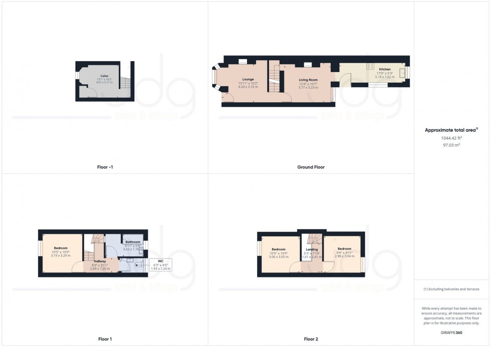 Floorplan for Ullswater Road, Lancaster, LA1