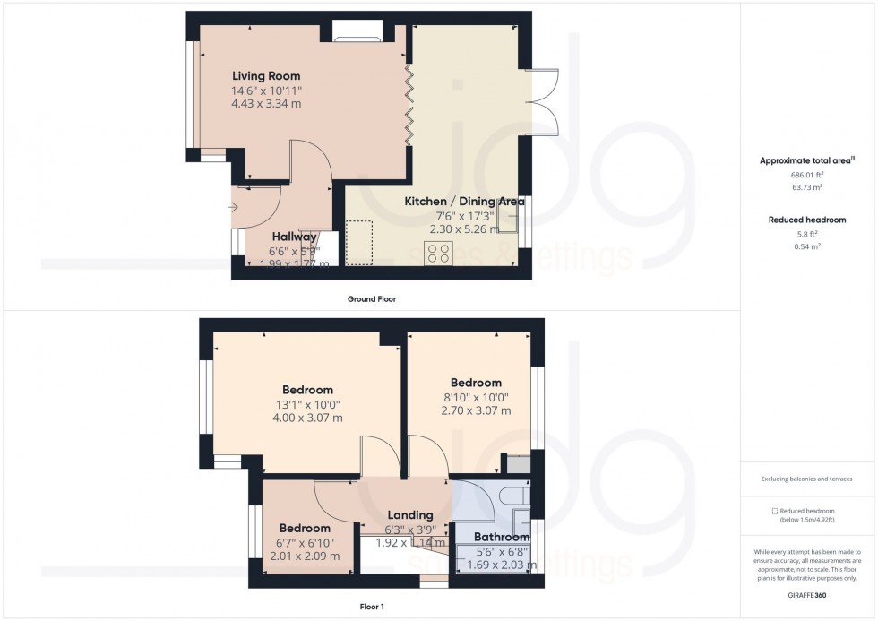 Floorplan for Ashton Drive, Lancaster, LA1