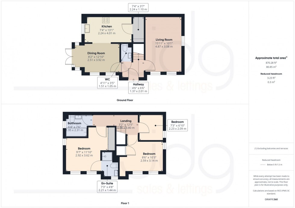 Floorplan for Africa Drive, Lancaster, LA1