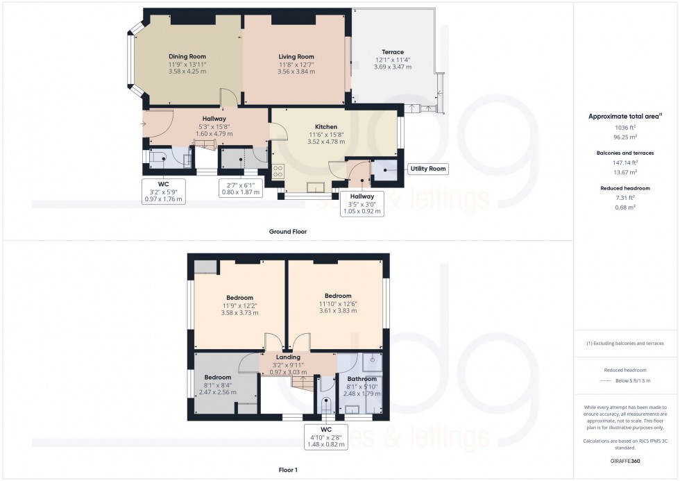 Floorplan for Richmond Avenue, Morecambe, LA4