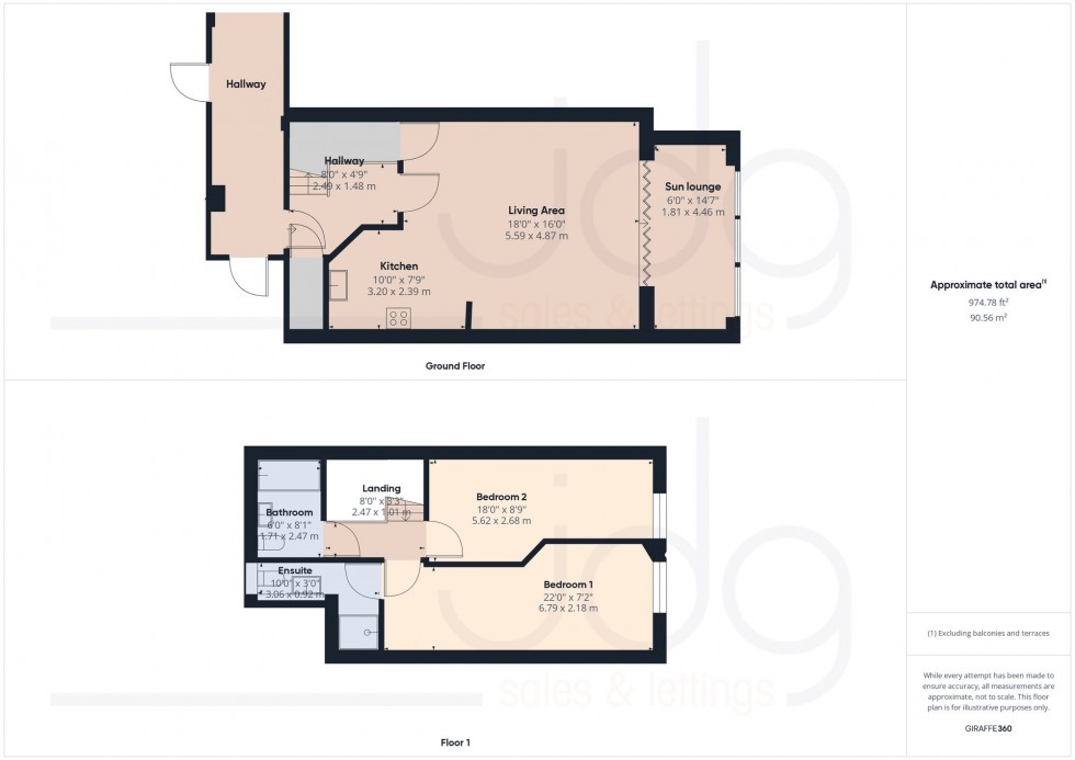 Floorplan for Kershaw Drive, The Residence Kershaw Drive, LA1