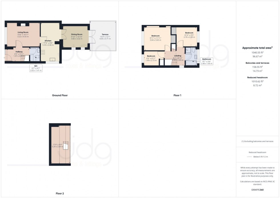 Floorplan for Oxford Street, Lancaster, LA1