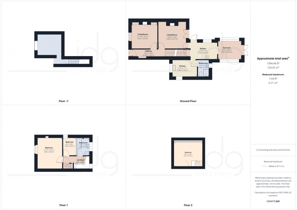 Floorplan for Derwent Road, Lancaster, LA1