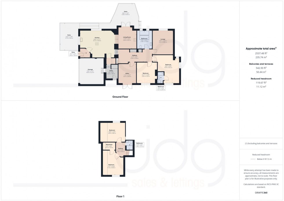 Floorplan for Croftland Gardens, Bolton Le Sands, LA5