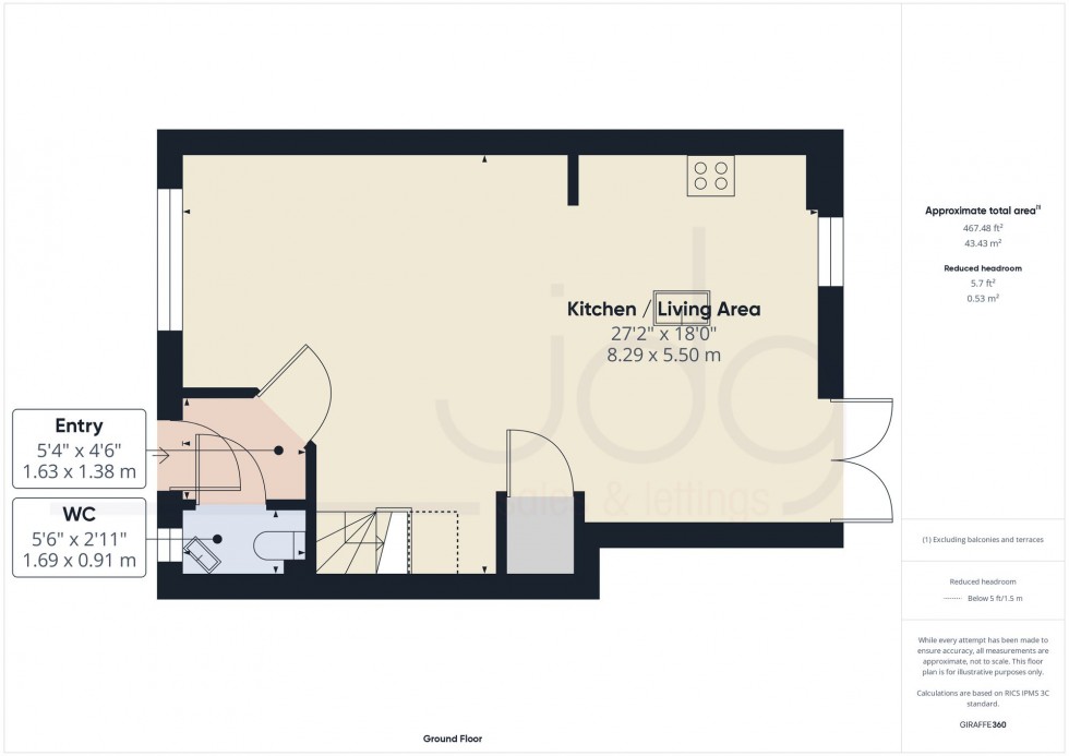 Floorplan for Mariner Way, Lancaster, LA1