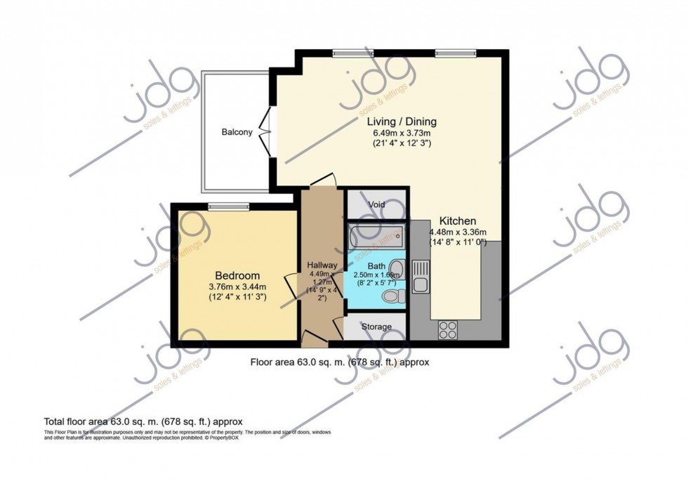 Floorplan for Kershaw Drive, The Residence Kershaw Drive, LA1