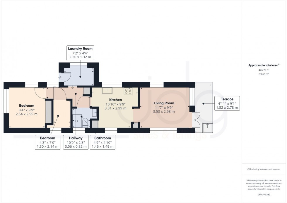 Floorplan for Westcliffe Drive, Morecambe, LA3