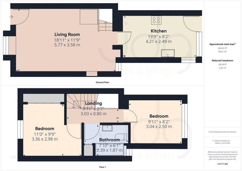 Floorplan for Low Road, Halton, LA2