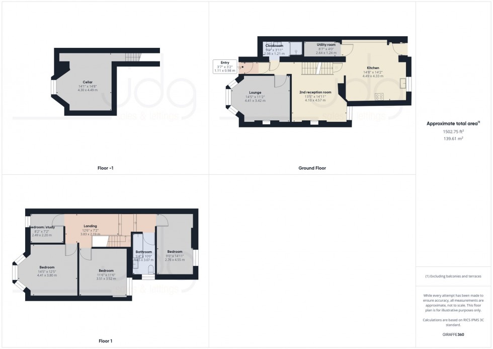 Floorplan for Lindow Street, Lancaster, LA1