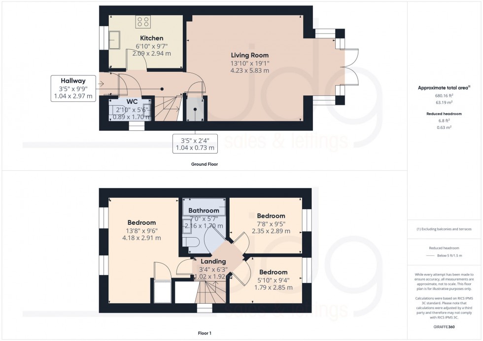 Floorplan for Africa Drive, Lancaster, LA1