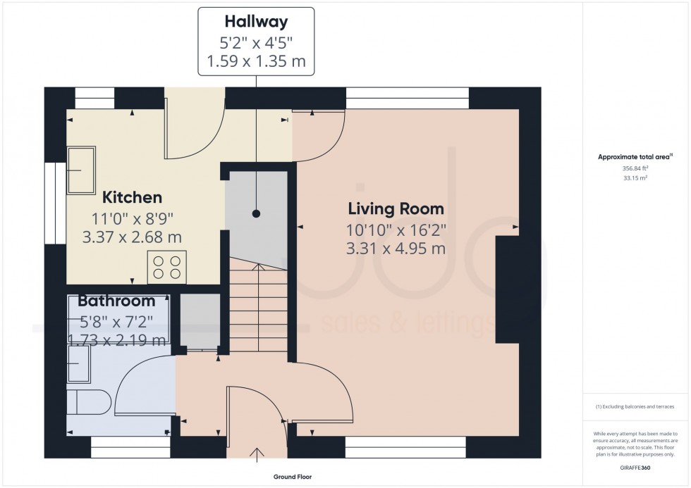 Floorplan for Howgill Avenue, Lancaster, LA1