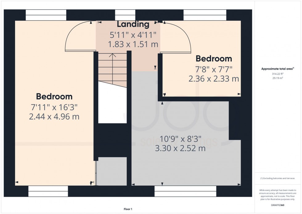 Floorplan for Howgill Avenue, Lancaster, LA1