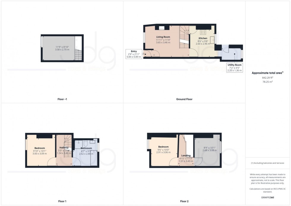 Floorplan for Moorgate, Lancaster, LA1