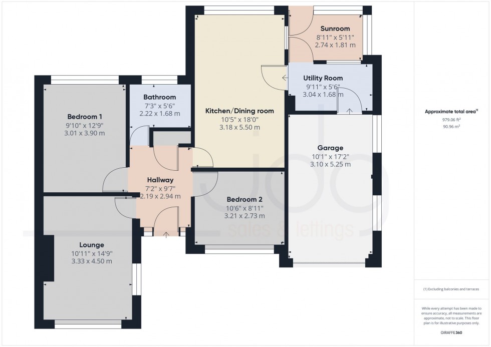 Floorplan for Newlands Road, Lancaster, LA1