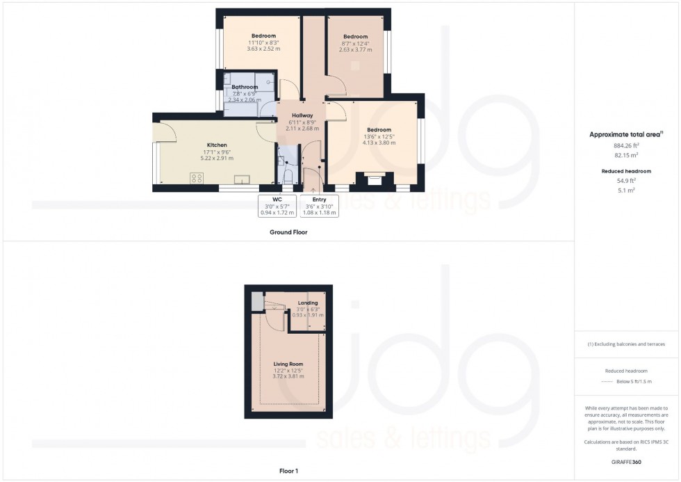 Floorplan for Meadow Drive, Bolton Le Sands, LA5