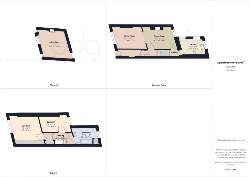 Floorplan for High Road, Halton, LA2