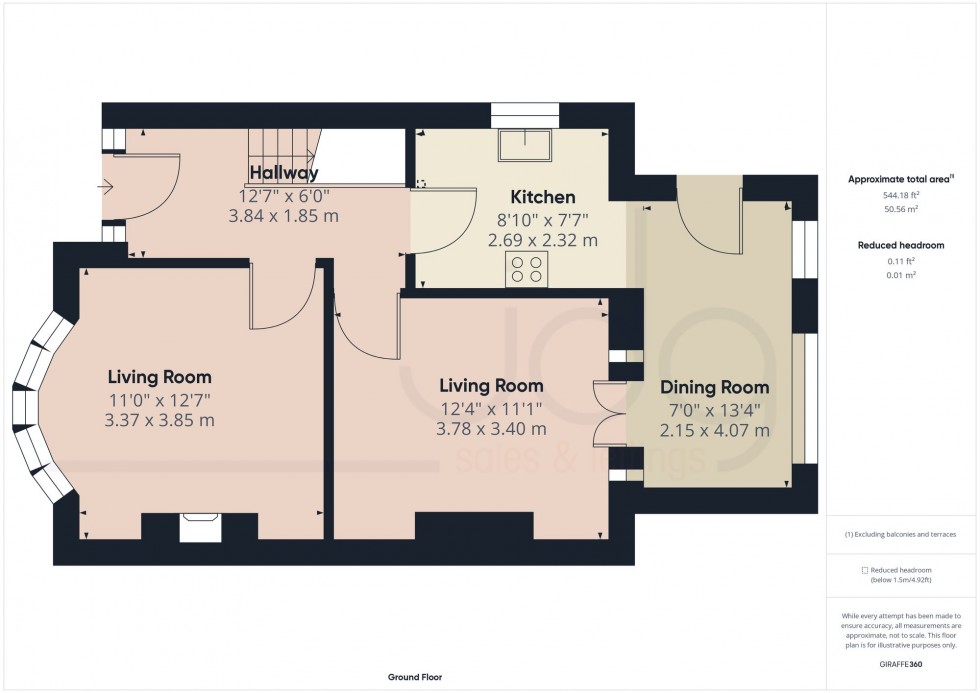 Floorplan for Newby Drive, Lancaster, LA1