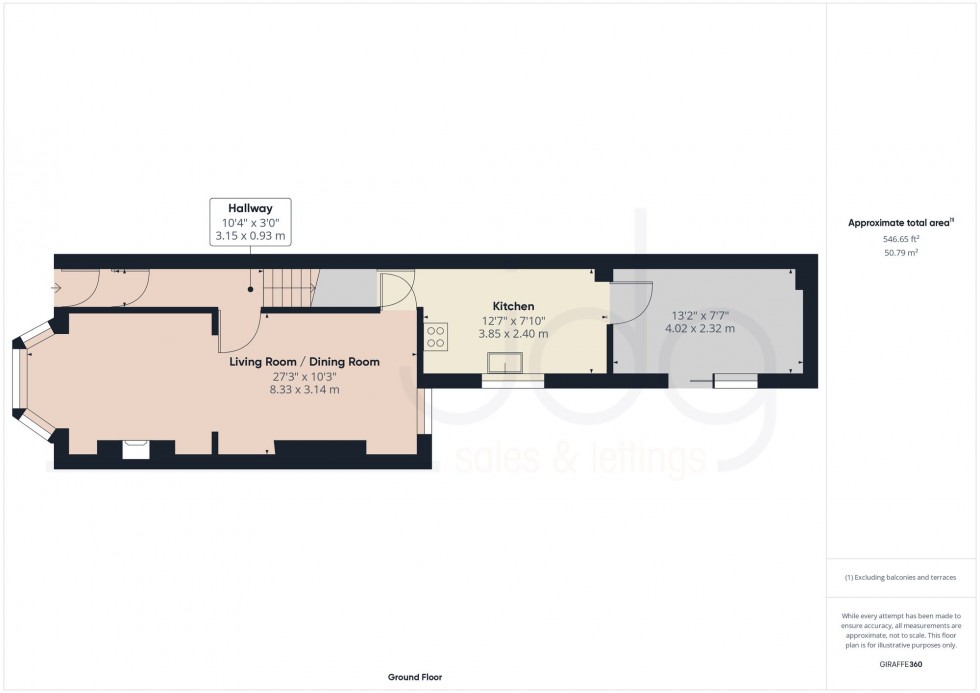 Floorplan for Chatsworth Road, Lancaster, LA1