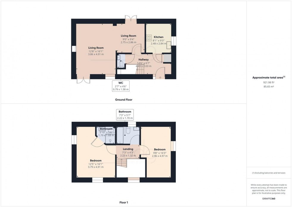 Floorplan for 9 Leach House Lane, Galgate, LA2