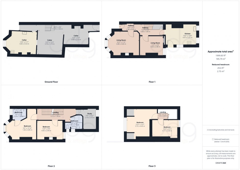 Floorplan for Blades Street, Lancaster, LA1