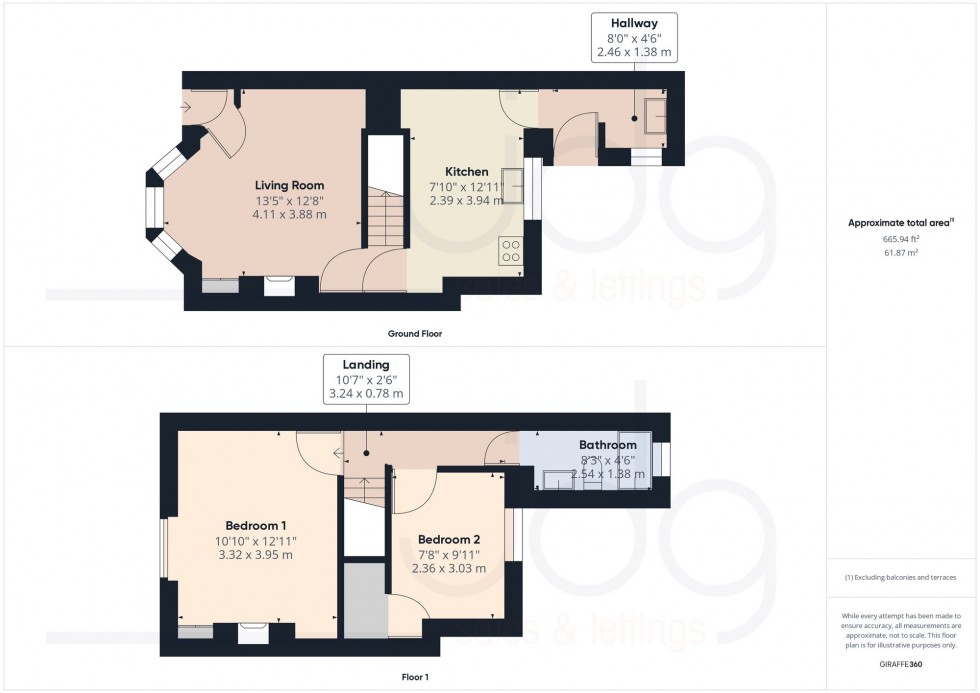 Floorplan for Ashton Road, Lancaster, LA1