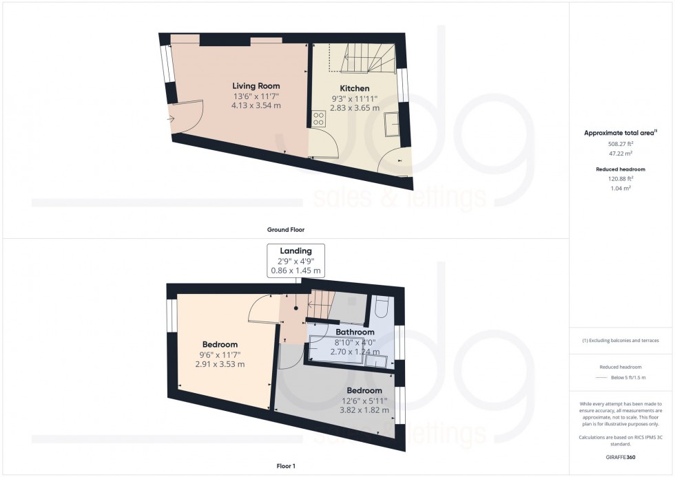 Floorplan for Chapel Street, Galgate, LA2