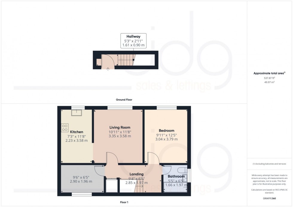 Floorplan for Duddon Close, Morecambe, LA3