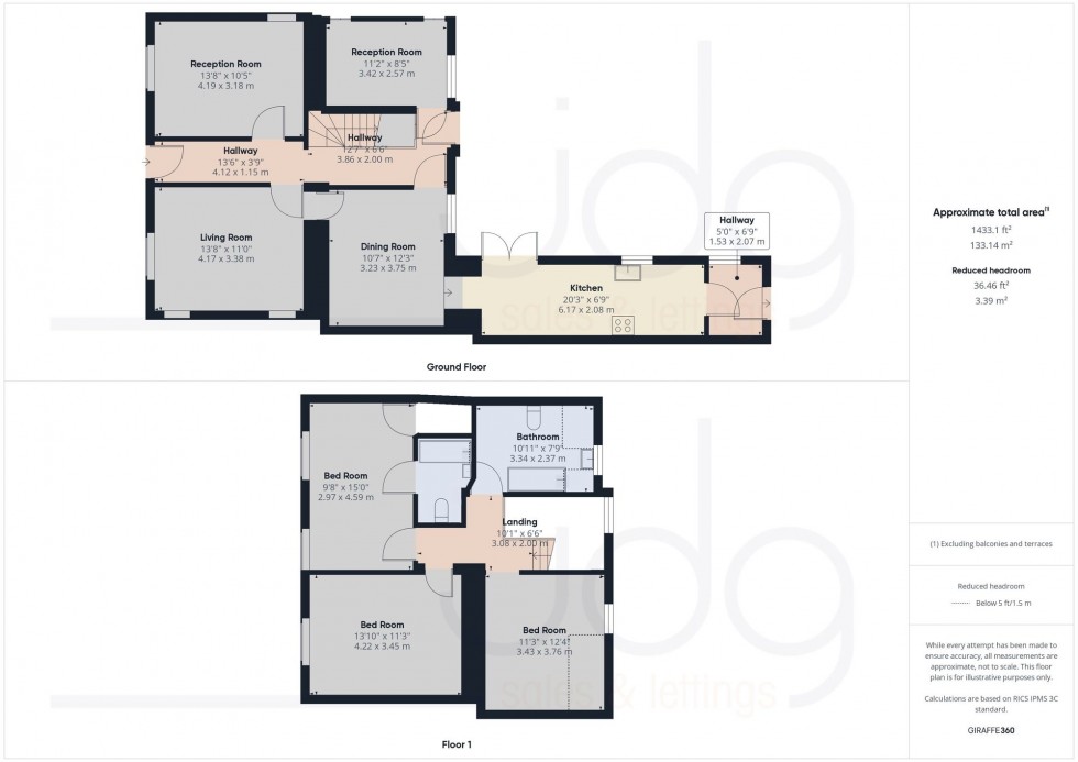 Floorplan for High Road, Halton, LA2