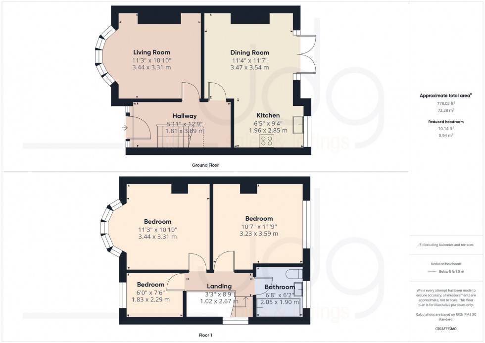 Floorplan for Lymm Avenue, Lancaster, LA1