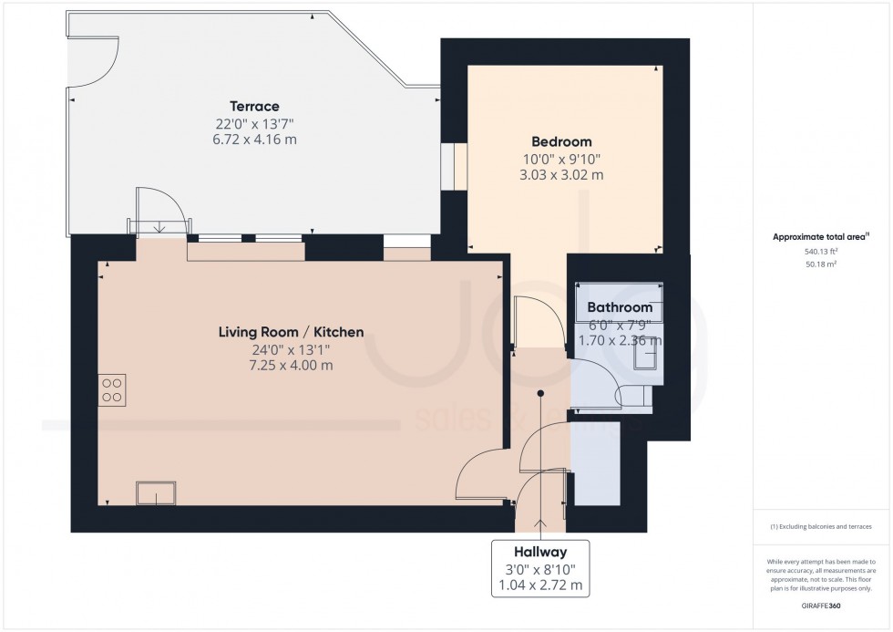 Floorplan for Kershaw Drive, The Residence Kershaw Drive, LA1