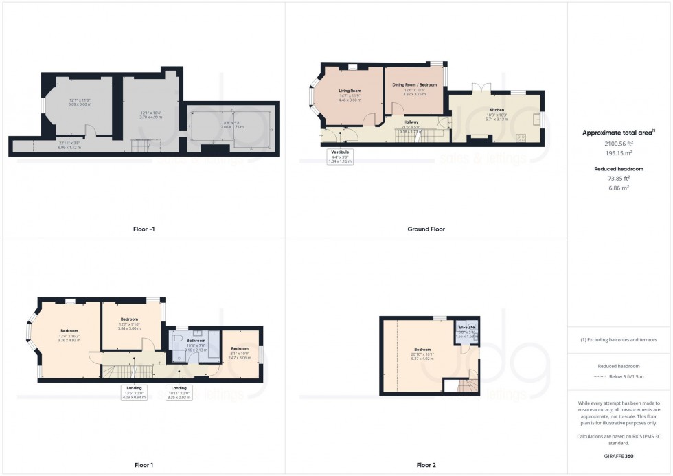 Floorplan for Dallas Road, Lancaster, LA1