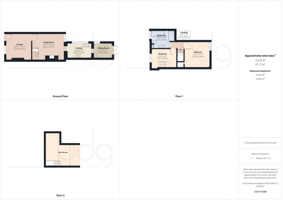 Floorplan for Dorrington Road, Lancaster, LA1