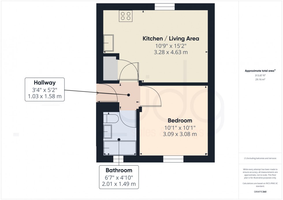 Floorplan for Bulk Street, Equitable House Bulk Street, LA1