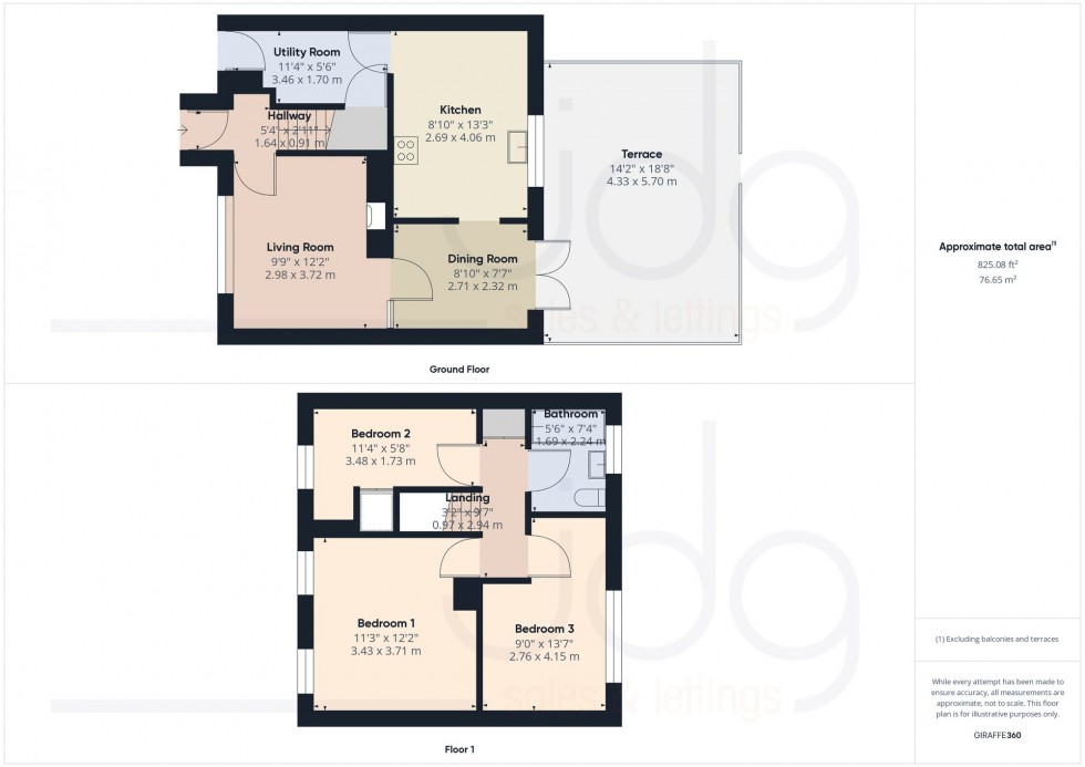 Floorplan for Crag Road, Lancaster, LA1