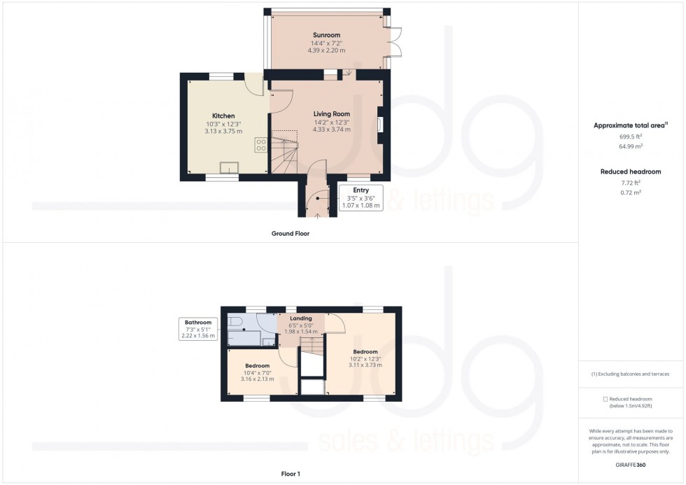 Floorplan for Crofters Fold, Heysham, LA3