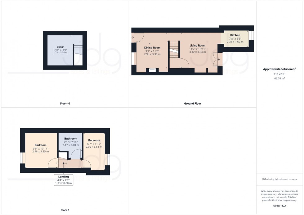 Floorplan for Park Road, Lancaster, LA1