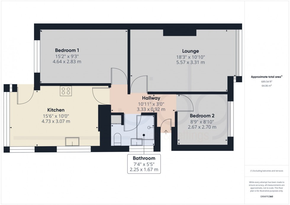 Floorplan for Threshfield Avenue, Heysham, LA3