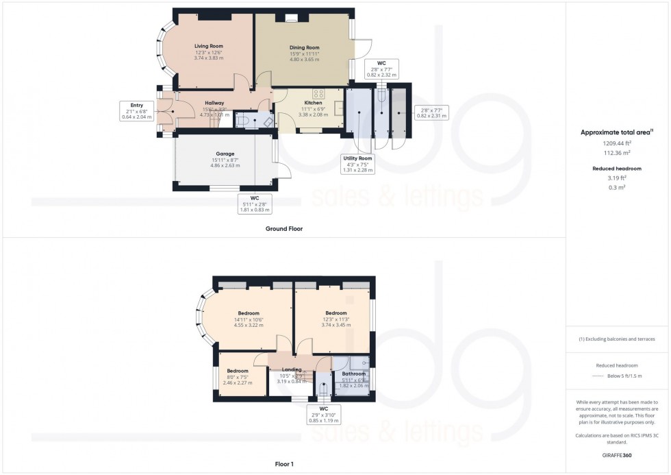 Floorplan for Boscombe Avenue, Heysham, LA3